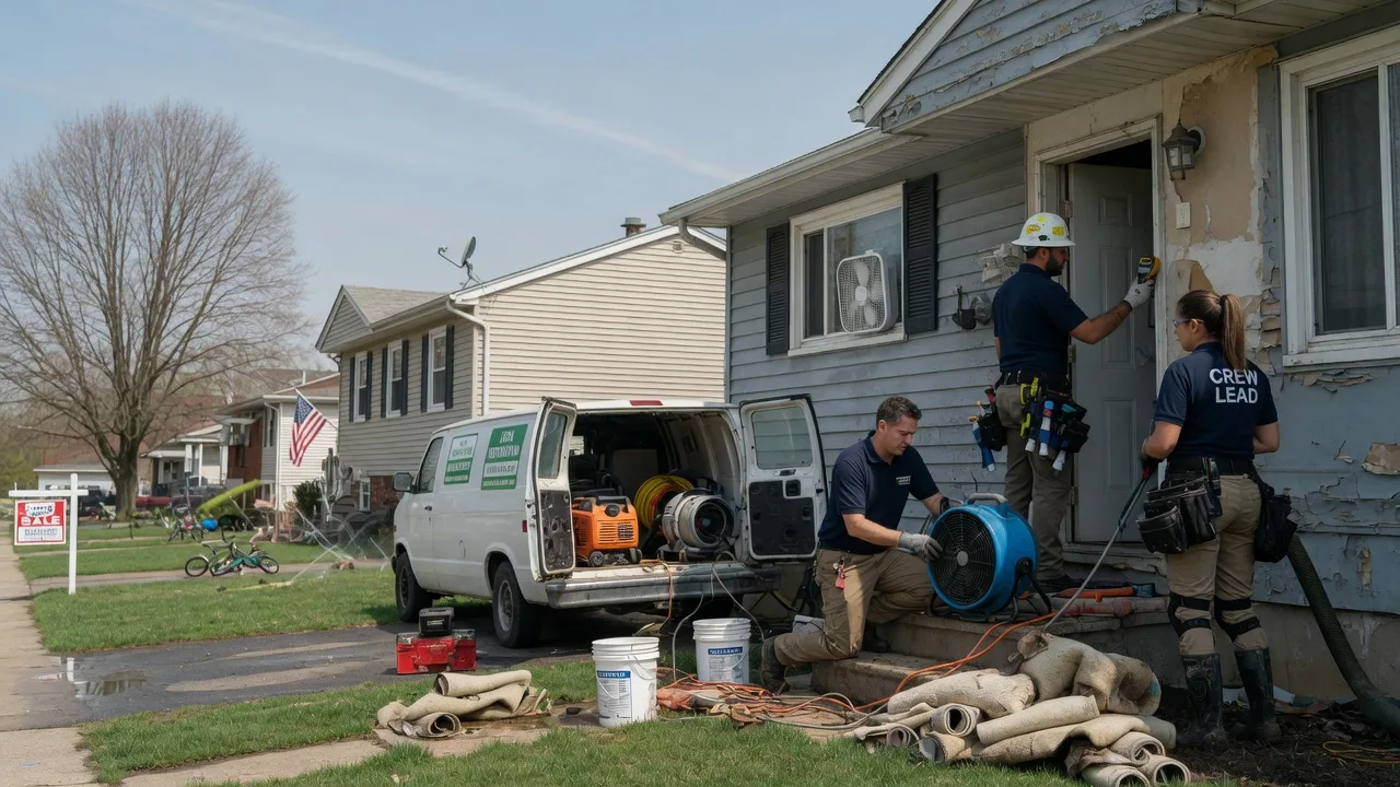 Flood Cleanup in Hesperia, MI near me