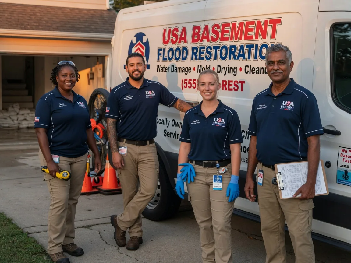Basement Flood Cleanup company in Hesperia, MI